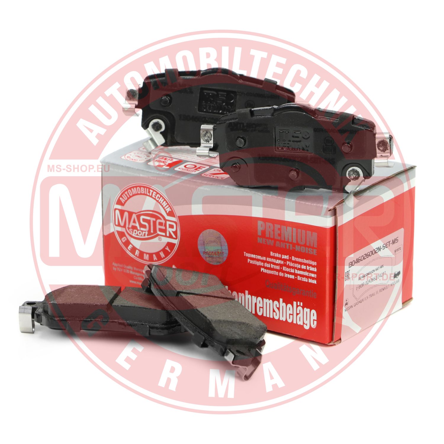 Placute frana MASTERSPORT GERMANY 13046026002N-SET-MS